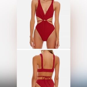 Agua Bendita one piece Danielle swimsuit NWT